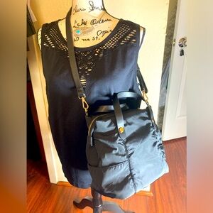 ☄️Price drop $20☄️Zara Basic Collection Black Nylon Mini